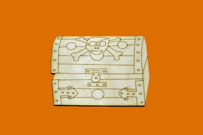 Dřevěné výřezy - truhla 10 cm