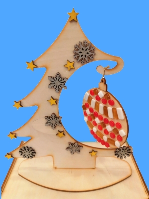 Vánoční dekorace - stromek na ozdobu
